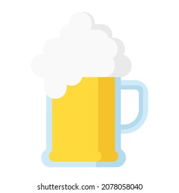 cartoon vector object drink beer