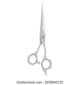 cartoon vector object Salon hair cutting scissors