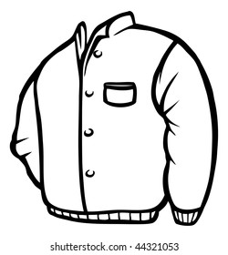 cartoon vector outline illustration