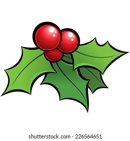 mistletoe cartoon images stock photos vectors shutterstock https www shutterstock com image vector cartoon vector red green holi mistletoe 226564651