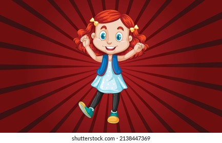 Cartoon vector templates with comic background file EPS 10