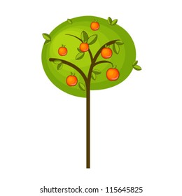 cartoon vector tree