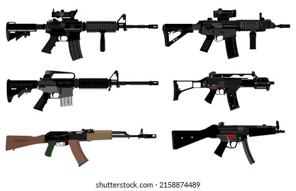 14,762 Automatic firearm Stock Illustrations, Images & Vectors ...