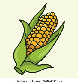 Cartoon Vegetable Vector Design. Vegetables food cute art illustration