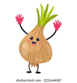 Cartoon vegetables Characters suitable for children's clothing designs
