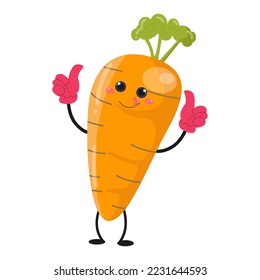 Cartoon vegetables Characters suitable for children's clothing designs