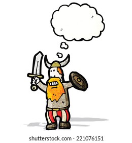 cartoon viking