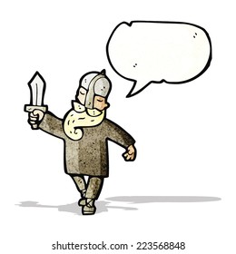 cartoon viking