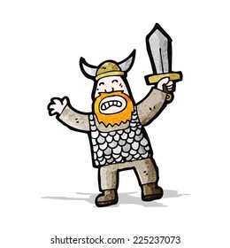 cartoon viking