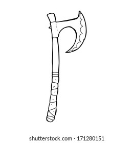 Cartoon Viking Axe Stock Vector (Royalty Free) 171280151 | Shutterstock