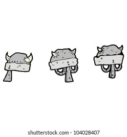 cascos de observación de caricaturas