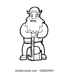 hombre que vigila caricaturas