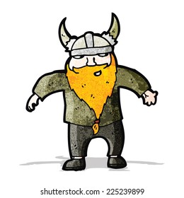 cartoon viking man