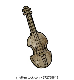 violín de dibujos animados