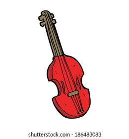 cartoon violin