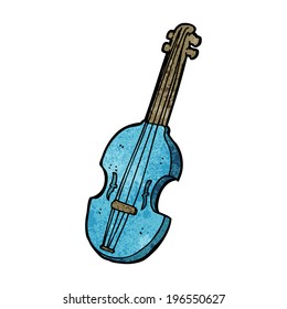 cartoon violin