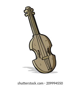 cartoon violin
