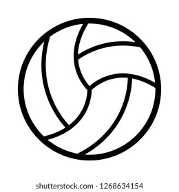 Cartoon Volleyball Icon