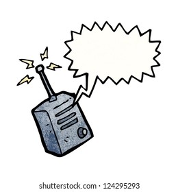 Cartoon Walkie-Talkie