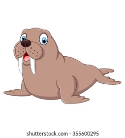 Cartoon Walrus