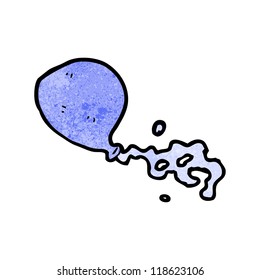 cartoon water balloon