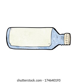 Cartoon-Wasserflasche