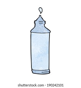 cartoon water bottle