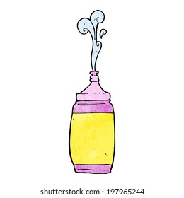 botella de agua de dibujos animados