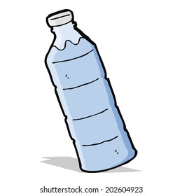 Cartoon-Wasserflasche