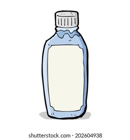 botella de agua de dibujos animados