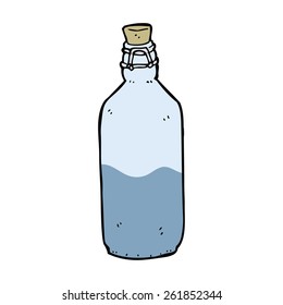 cartoon water bottle