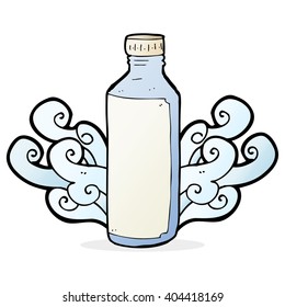 Cartoon-Wasserflasche