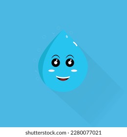  cartoon Water Drop icon illustration