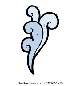 cartoon water splash