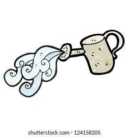 cartoon watering can