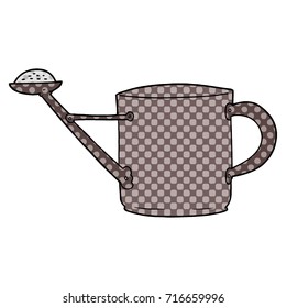 cartoon watering can