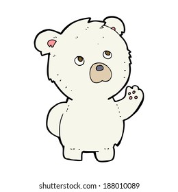 Karikatur-Eisbär