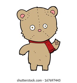 caricatura de osito de peluche