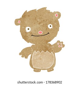 caricatura de osito de peluche
