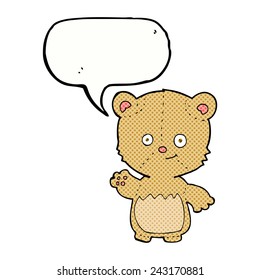 caricatura de osito de peluche