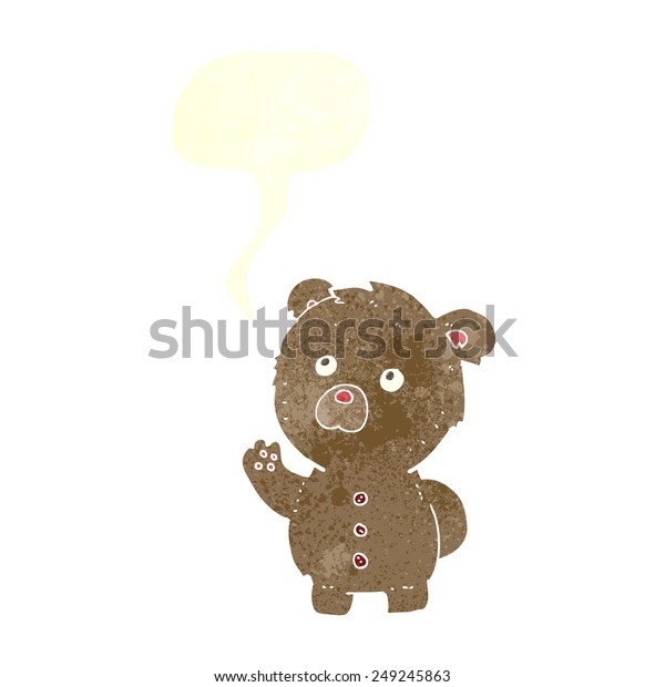 teddy bear speech