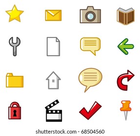 cartoon web icon