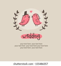 59,606 Bird wedding invitation Images, Stock Photos & Vectors ...