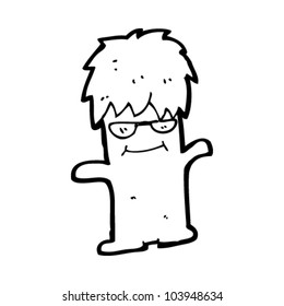 cartoon weird little creature