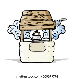 cartoon well