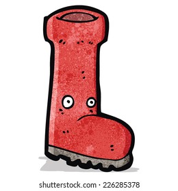 caricatura de wellington boot