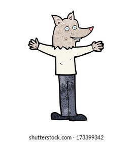 cartoon werewolf