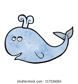 ballena de dibujos animados
