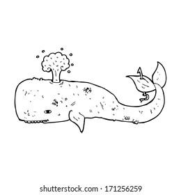 ballena de dibujos animados