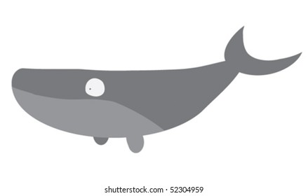 cartoon whale
